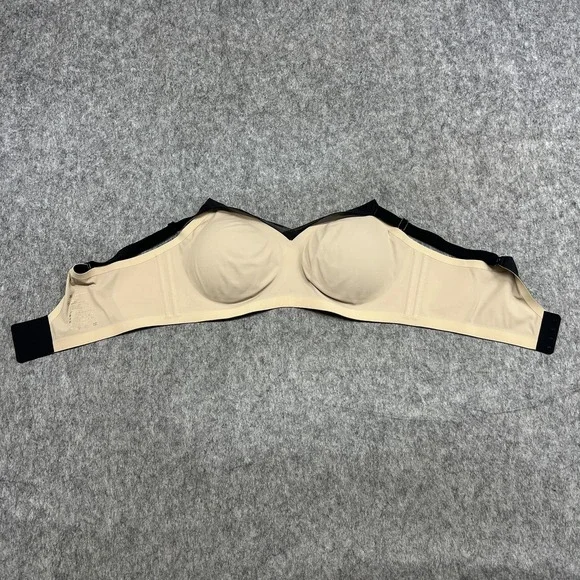 Honeylove Bra Womens 1X Beige Wireless Padded Lightly Lined Plus Size Mesh - Picture 8 of 16